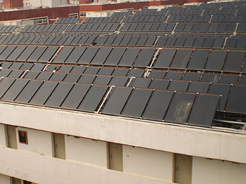 新百丽工业园太阳能热水系统项目